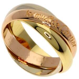 CARTIER 18k Gold Trinity Ring #49